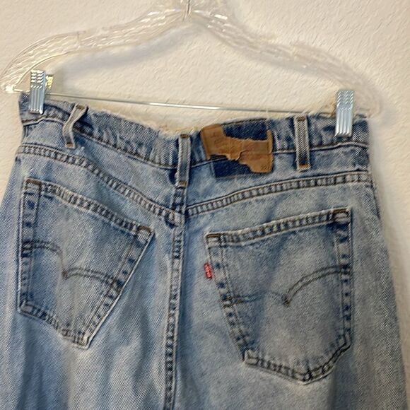 Levi's 560 Vintage 90's Loose Tapered Leg Jeans | medium wash | size W34L32 - Picture 7 of 11